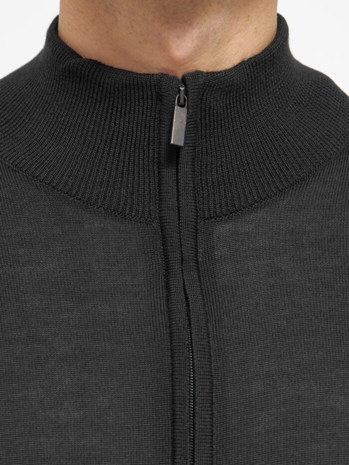 Berlin cardigan stand-up collar - Image 3