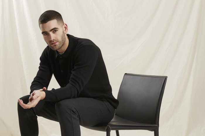 Manchester cardigan • polo collar - Image 3