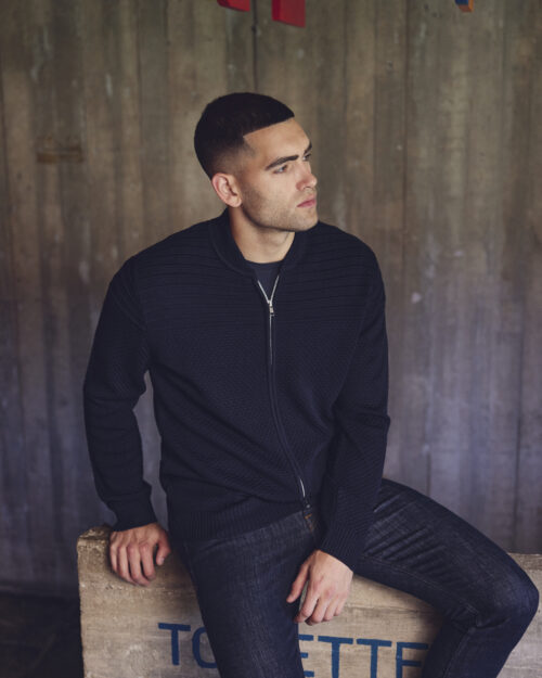 Liverpool cardigan • with zip