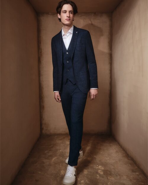Conn trouser • Slim fit • 10.167J3 431043 Dark blue