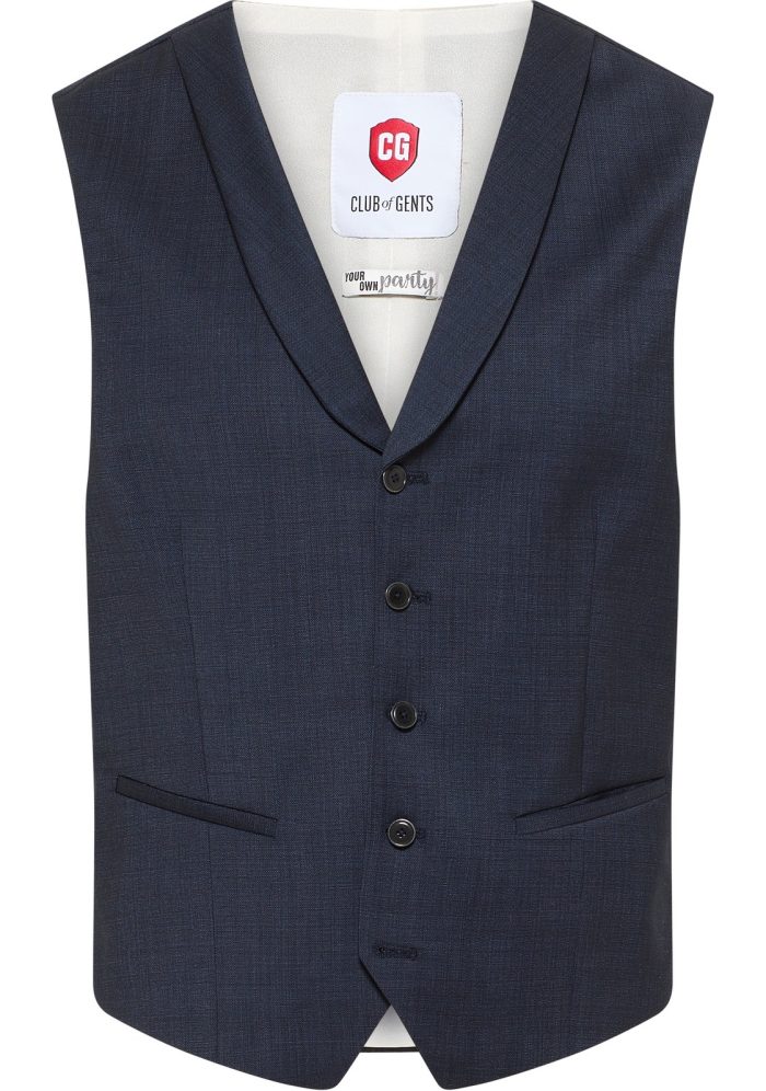 Philipp waistcoat • Slim fit • 10.158S0 / 440033 Blue