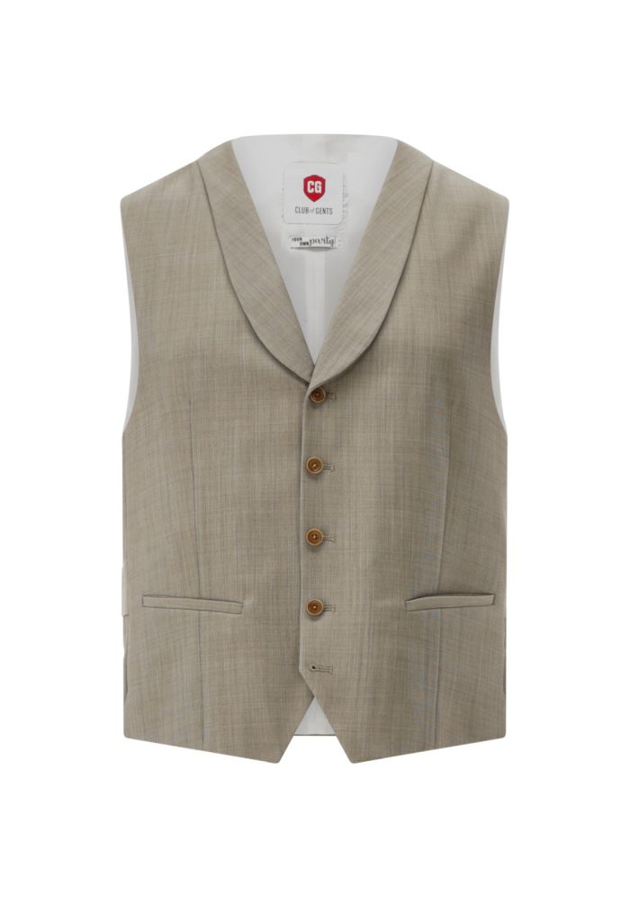 Philipp waistcoat • Slim fit • 10.158S0 / 440033 Beige