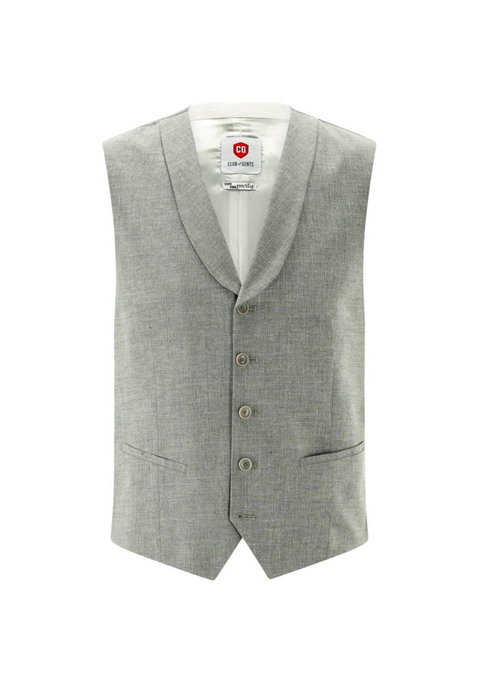 Paddy waistcoat • Slim fit • 20.170S0 / 440063 Sage