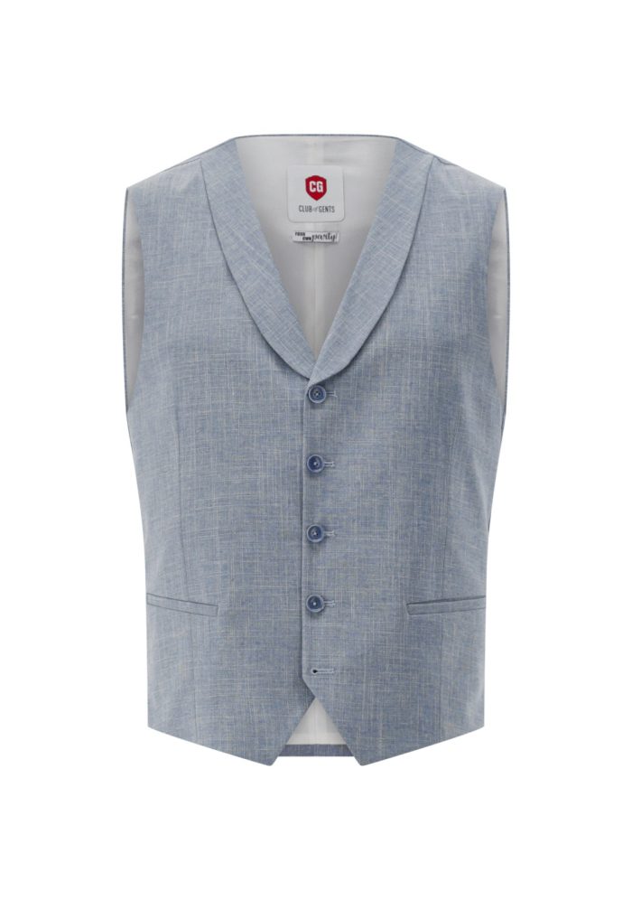 Paddy waistcoat • Slim fit • 20.170S0 / 440063 Light blue