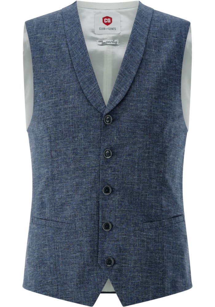 Paddy waistcoat • Slim fit • 20.170S0 / 440063 Blue