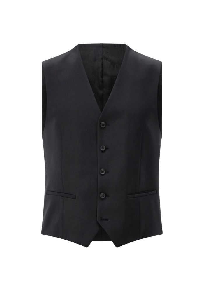 Arvin waistcoat • Tailored fit • 70.128S0 / 440043 Black