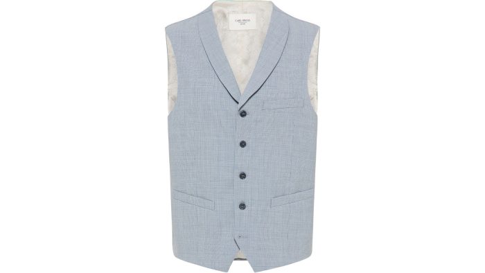 Warren waistcoat • Modern fit • 20.079S1 / 34205 Blue