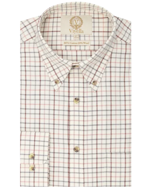 80/20 Cocoon Tattersall Check • classic fit, button down